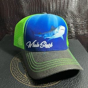 Cap hat headwear white shark fish fishing